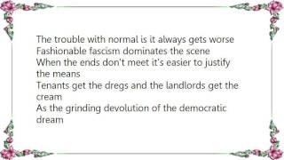 Bruce Cockburn - The Trouble With Normal Lyrics