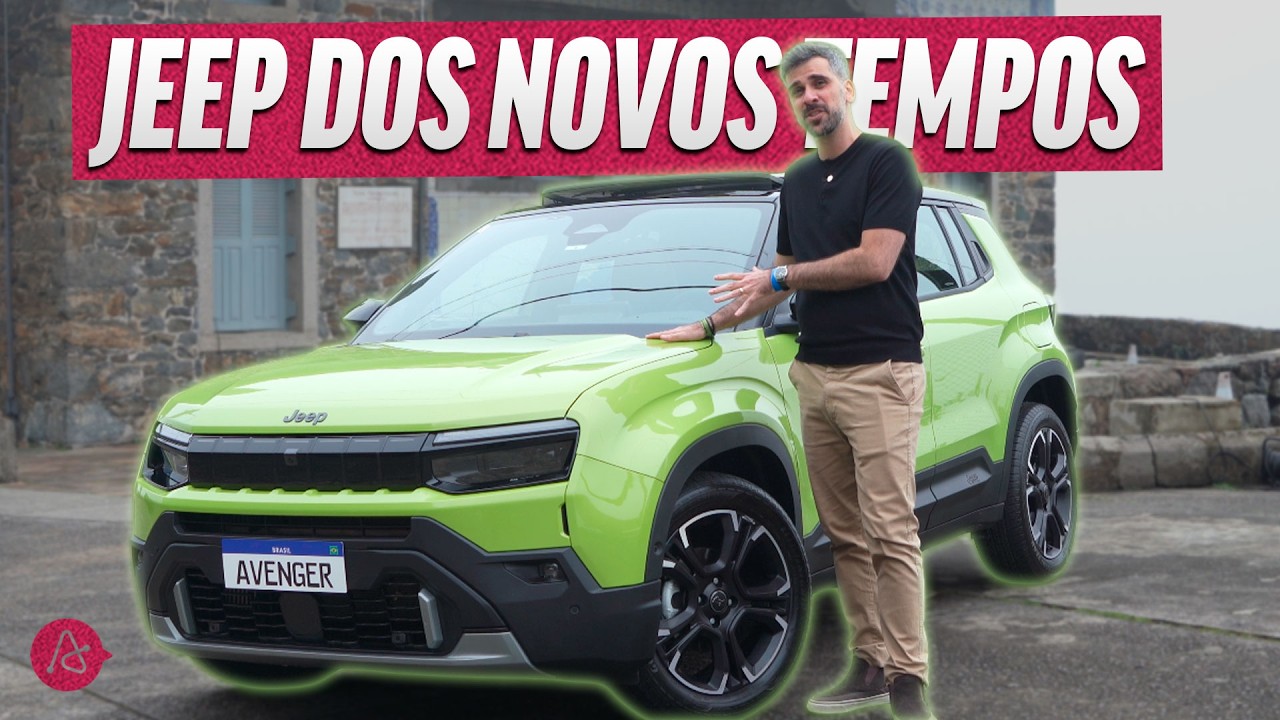 AVENGER É JEEP COM TRAÇÃO DIANTEIRA E BASE DE CITROËN