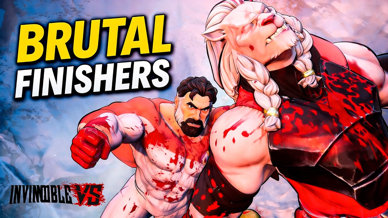 INVINCIBLE VS All Super Attacks & Ultimate Finishers Full Roster