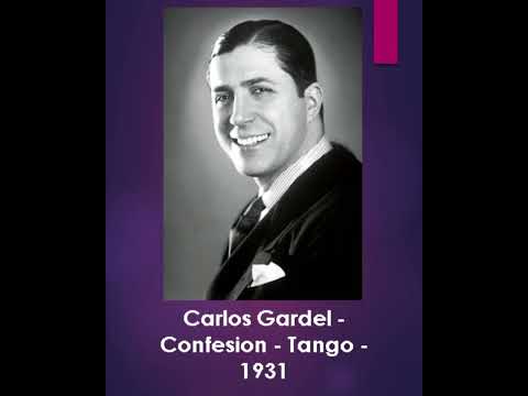Carlos Gardel - Confesion - Tango - 1931 #tango #tangoargentino #carlosgardel