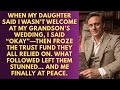 My Daughter Uninvited Me from My Grandson’s Wedding—So I Quietly Froze the Family Trust