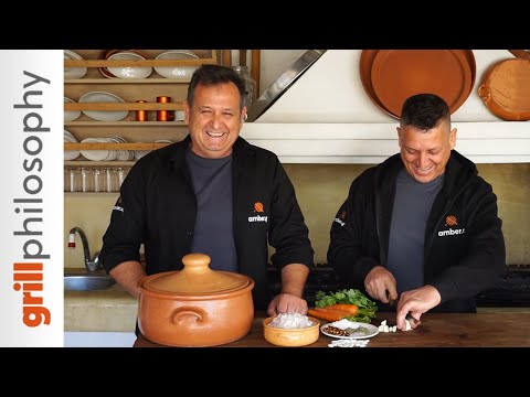 Greek fasolada white bean soup in the wood-fired oven (EN subs) | Grill philosophy