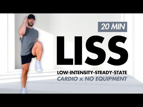 20 Min. LISS CARDIO-Workout zu Hause | Keine Geräte | Geringe Belastung