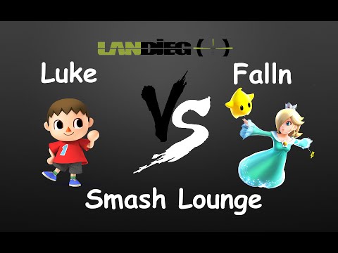 Smash Lounge 19 - Winners Quarters: Luke (Wii Fit/Villager) v. Falln (RosaLuma)