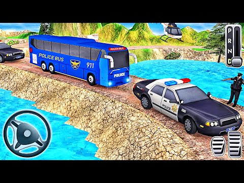 Police Bus Driving Simulator - Prisoner Transport Off Road Duty - Best Android GamePlay