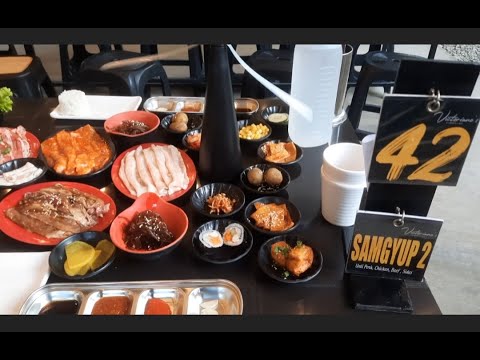 Unlimited samgyupsal at Victorianos Garden Cafe at Tiaong Quezon #unlimitedsamgyupsal
