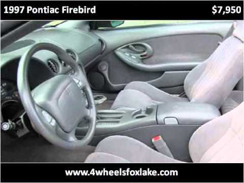 1997 Pontiac Firebird Used Cars Fox Lake IL