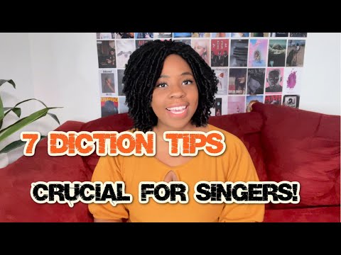 7 Diction Tips For Singers
