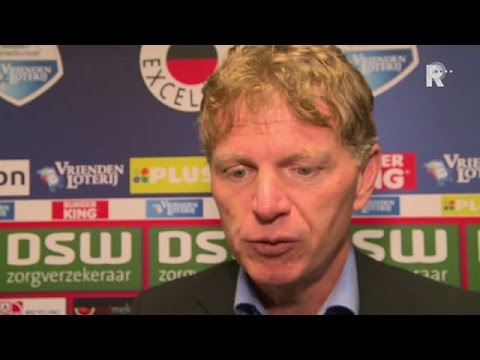Trainer Fons Groenendijk over de krappe 2-1 zege op FC Groningen