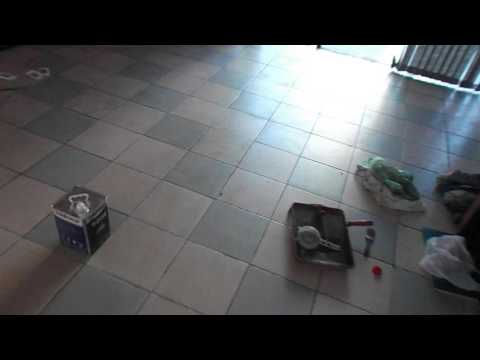 Limpeza de piso com cola de carpete removido Se inscreva no canal