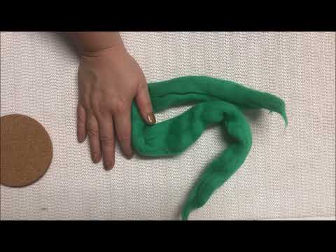 Beginner Friendly Wet Felting Tutorial - Cork and Wool Coasters