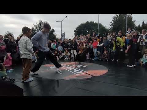 bboy Lazy SaM. Кардо брейкинг. 2х2. финал. 2раунд.