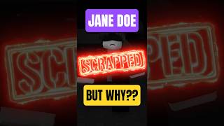 Forsaken SCRAPPED Jane Doe?! 🥀 #forsaken #shorts #roblox