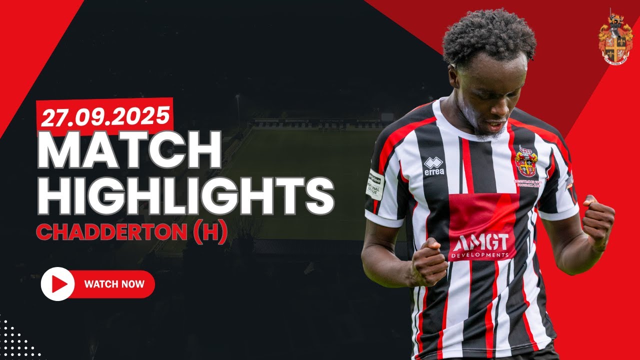 Spennymoor vs Chadderton Match Review Season 2025/2026