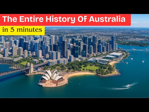 The Australia Explained | The Entire History of Australia in 5 - Minutes | All about the Australia