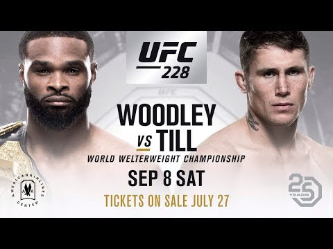 UFC 228 Woodley VS Till Simulation