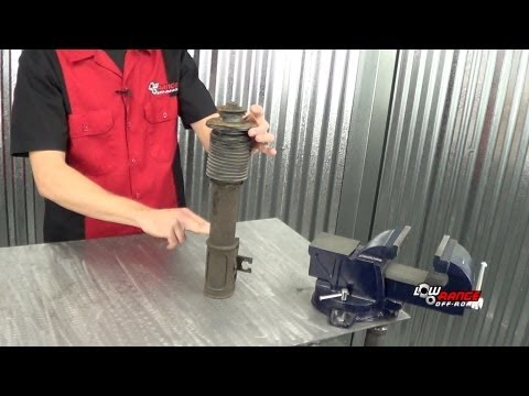 Part of a video titled Strut and Shock Testing - YouTube
