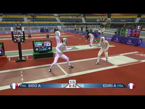 Doha 2021 SMF - L8 - Sido FRA v Ediri FRA