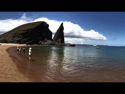 The slide show of the panoramic photograph of traveling abroad