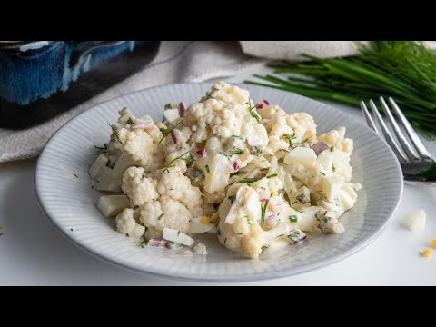 Cauliflower Potato Salad Recipe