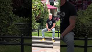Download lagu Street Drummer Had No Idea Chad Smith Was Watching him #shorts mp3