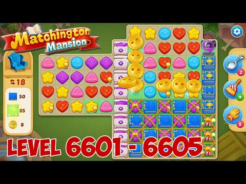 Matchington Mansion level 6601 6602 6603 6604 6605 🏠 Gameplay Walkthrough (Android, iOS)