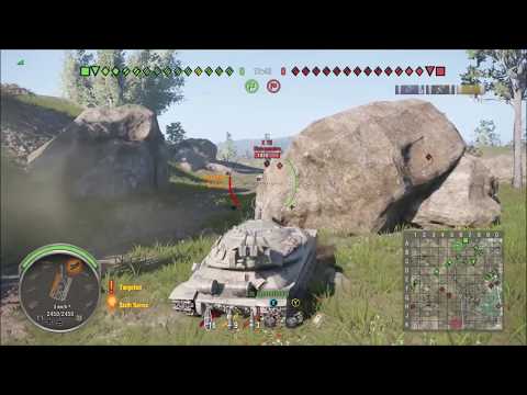 WOT Console II How to play the Obj 705 + Obj 705 A (Sidescraping)