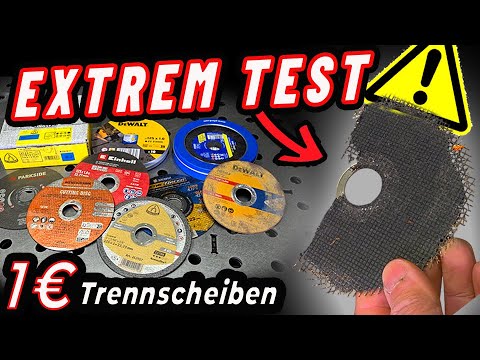Brutal schlecht?! Der große Billig-Trennscheiben TEST!