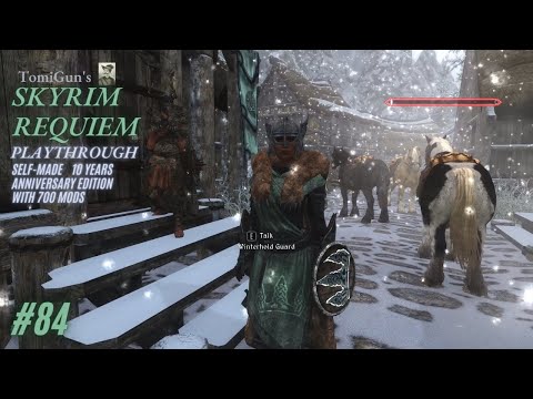 Skyrim Requiem #84: Arriving to Winterhold
