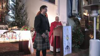 preview picture of video 'Żywa szopka bożonarodzeniowa w kościele w Rzeczenicy'
