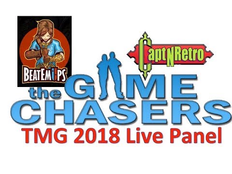 The Game Chasers Panel Live at Too Many Games 2018