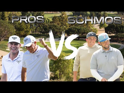 Can two Schmos beat Phil Mickelson and Brendan Steele in a 2v2 9-Hole Match? | HyFlyers GC