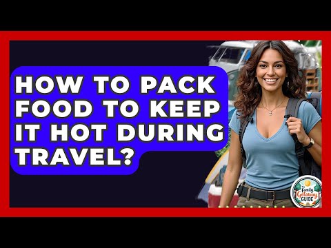 How To Pack Food To Keep It Hot During Travel? - The Family Getaway Guide