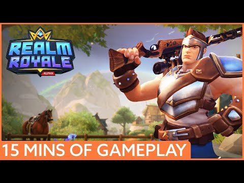 Realm Royale gameplay - one full match