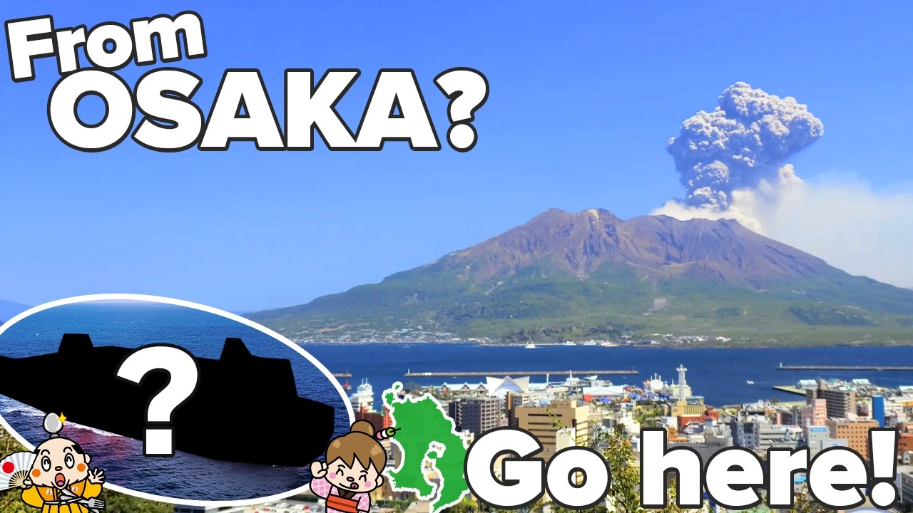 Sunflower Ferry Adventure in Japan & Top Things to Do in Kagoshima / From Osaka to Kagoshima