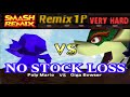 Smash Remix Classic Mode Remix 1P Gameplay With Polygon Mario VERY HARD No Stock Loss