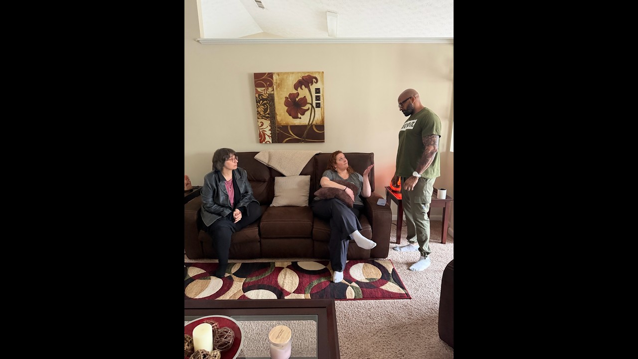 Larry corners Bethany’s Mom about her trip to Miami & Bethany keeps interrupting