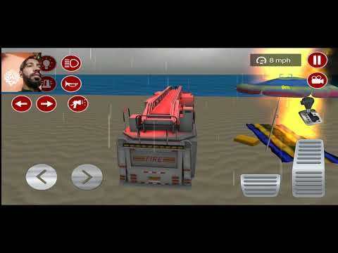 Real Fire Truck Driving Simulator - Emergency Fire Fighting 04 - Android Gameplay