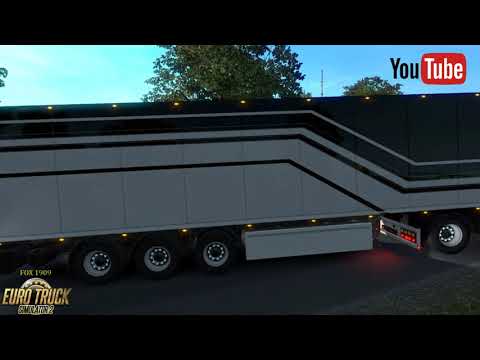 (ETS2 v 1.32) VOLVO FH16 2012 + +Tandem Trailer by RPIE