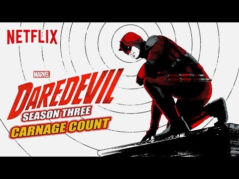 Daredevil Season Three (2018) Carnage Count