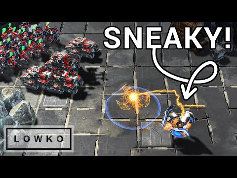 StarCraft 2: SNEAKY Disruptors! (ByuN vs Zoun)