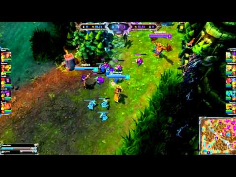 leona vs blitz botlane in a nutshell