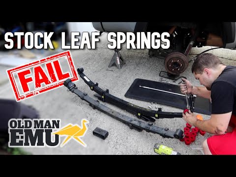 Tacoma Mods - Old Man EMU Dakar Leaf Springs (Install + Review)