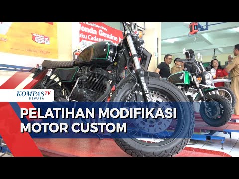 Disperindag Denpasar Gelar Pelatihan Modifikasi Motor Custom