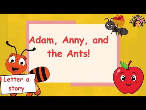 🍎  Letter A Phonics Story for Kids | English Story for Kindergarten