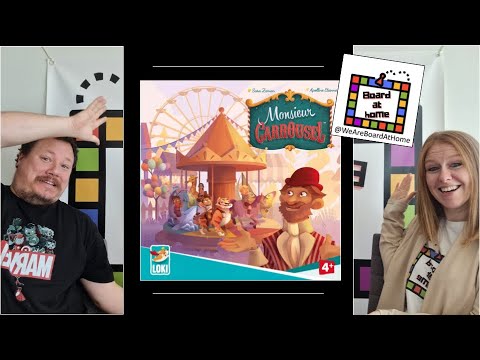 Monsieur Carrousel Playthrough (Board with Kids)