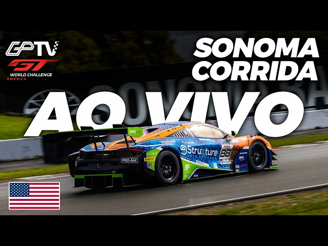 GTWC AMÉRICA 2026 | CORRIDA COMPLETA EM SONOMA | 1ª ETAPA SDDEFAULT Thumbnail