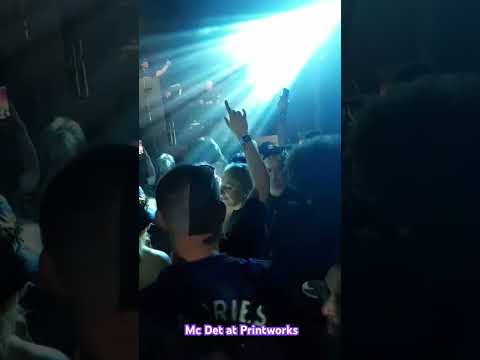 Mc det@Printworks #printworks #dnb #summer #work #drumnbass #reels #youtube #shorts #viralvideo #fun