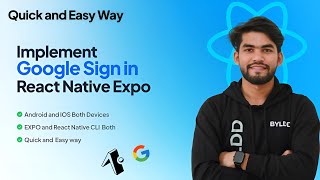 Download the video "Google Sign-In with React Native Expo (2025) | React Native Google SignIn  Setup for iOS & Android"