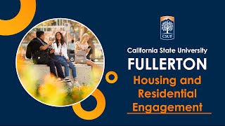 CSUF Housing and Residential Engagement